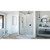 DreamLine SHDR-3230721-06 Linea Single Panel Frameless Shower Screen 30 in. W x 72 in. H, Open Entry Design in Oil Rubbed Bronze