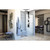 DreamLine SHDR-3234721-04 Linea Single Panel Frameless Shower Screen 34 in. W x 72 in. H, Open Entry Design in Brushed Nickel