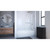 DreamLine SHDR-3534586-04 Aqua Uno 34 in. W x 58 in. H Frameless Hinged Tub Door in Brushed Nickel