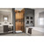 DreamLine SHDR-4328060-09 Elegance-LS 32 3/4 - 34 3/4 in. W x 72 in. H Frameless Pivot Shower Door in Satin Black