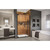 DreamLine SHDR-4328180-09 Elegance-LS 44 3/4 - 46 3/4 in. W x 72 in. H Frameless Pivot Shower Door in Satin Black