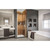 DreamLine SHDR-4330000-04 Elegance-LS 30 1/2 - 32 1/2 in. W x 72 in. H Frameless Pivot Shower Door in Brushed Nickel
