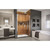 DreamLine SHDR-4330180-01 Elegance-LS 46 1/2 - 48 1/2 in. W x 72 in. H Frameless Pivot Shower Door in Chrome