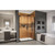 DreamLine SHDR-4330240-09 Elegance-LS 52 1/2 - 54 1/2 in. W x 72 in. H Frameless Pivot Shower Door in Satin Black