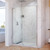 DreamLine SHDR-4330300-04 Elegance-LS 58 1/2 - 60 1/2 in. W x 72 in. H Frameless Pivot Shower Door in Brushed Nickel