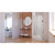 DreamLine SHDR-4332060-04 Elegance-LS 36 1/4 - 38 1/4 in. W x 72 in. H Frameless Pivot Shower Door in Brushed Nickel