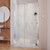 DreamLine SHDR-4332180-01 Elegance-LS 48 1/4 - 50 1/4 in. W x 72 in. H Frameless Pivot Shower Door in Chrome