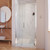 DreamLine SHDR-4334120-01 Elegance-LS 44 - 46 in. W x 72 in. H Frameless Pivot Shower Door in Chrome
