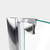 DreamLine SHDR-4334120-01 Elegance-LS 44 - 46 in. W x 72 in. H Frameless Pivot Shower Door in Chrome
