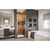 DreamLine SHDR-4335000-01 Elegance-LS 35 3/4 - 37 3/4 in. W x 72 in. H Frameless Pivot Shower Door in Chrome