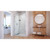 DreamLine SHDR-4335240-01 Elegance-LS 57 3/4 - 59 3/4 in. W x 72 in. H Frameless Pivot Shower Door in Chrome