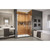 DreamLine SHDR-4335240-01 Elegance-LS 57 3/4 - 59 3/4 in. W x 72 in. H Frameless Pivot Shower Door in Chrome