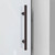 DreamLine SHDR-61487620-06 Enigma-XO 44-48 in. W x 76 in. H Fully Frameless Sliding Shower Door in Oil Rubbed Bronze
