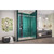 DreamLine SHDR-61547620-08 Enigma-XO 50-54 in. W x 76 in. H Fully Frameless Sliding Shower Door in Polished Stainless Steel