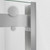 DreamLine SHDR-636076H-04 Essence-H 56-60 in. W x 76 in. H Semi-Frameless Bypass Shower Door in Brushed Nickel