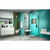 DreamLine SHEN-24295300-09 Unidoor Plus 29 1/2 in. W x 30 3/8 in. D x 72 in. H Frameless Hinged Shower Enclosure in Satin Black