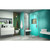 DreamLine SHEN-24325340-04 Unidoor Plus 32 1/2 in. W x 34 3/8 in. D x 72 in. H Frameless Hinged Shower Enclosure, Clear Glass, Brushed Nickel