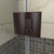 DreamLine SHEN-2634340-06 Prism Plus 34 in. D x 34 in. W x 72 in. H Frameless Hinged Shower Enclosure in Oil Rubbed Bronze