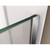 DreamLine SHEN-2636360-04 Prism Plus 36 in. D x 36 in. W x 72 in. H Frameless Hinged Shower Enclosure in Brushed Nickel