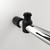 DreamLine SHEN-6134480-18 Enigma-XT 34 1/2 in. D x 48 3/8 in. W x 76 in. H Fully Frameless Sliding Shower Enclosure in Tuxedo Finish