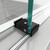 DreamLine SHEN-6134600-18 Enigma-XT 34 1/2 in. D x 60 3/8 in. W x 76 in. H Fully Frameless Sliding Shower Enclosure in Tuxedo Finish