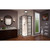 DreamLine SHEN-8134340-89 French Corner 34 1/2 in. D x 34 1/2 in. W x 72 in. H Framed Sliding Shower Enclosure in Satin Black
