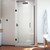 DreamLine SHDR-243407210-06 Unidoor Plus 34-34 1/2 in. W x 72 in. H Frameless Hinged Shower Door in Oil Rubbed Bronze