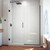 DreamLine SHDR-245707210-06 Unidoor Plus 57-57 1/2 in. W x 72 in. H Frameless Hinged Shower Door in Oil Rubbed Bronze