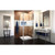 DreamLine DL-6715-22-01CL Flex 36 in. D x 36 in. W x 74 3/4 in. H Semi-Frameless Pivot Shower Enclosure in Chrome with Corner Drain Biscuit Base
