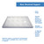 DreamLine DL-6952R-22-01 Duet 34 in. D x 60 in. W x 74 3/4 in. H Semi-Frameless Bypass Shower Door in Chrome and Right Drain Biscuit Base