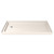 DreamLine DL-6972L-22-01 Infinity-Z 34 in. D x 60 in. W x 74 3/4 in. H Clear Sliding Shower Door in Chrome and Left Drain Biscuit Base