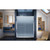 DreamLine DL-6972L-88-01F Infinity-Z 34 in. D x 60 in. W x 74 3/4 in. H Frosted Sliding Shower Door in Chrome and Left Drain Black Base