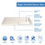DreamLine DL-6972R-22-04 Infinity-Z 34 in. D x 60 in. W x 74 3/4 in. H Clear Sliding Shower Door in Brushed Nickel and Right Drain Biscuit Base