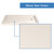 DreamLine DL-6973R-22-04F Infinity-Z 36 in. D x 60 in. W x 74 3/4 in. H Frosted Sliding Shower Door in Brushed Nickel and Right Drain Biscuit Base