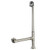 Kingston Brass CC2088 Clawfoot Tub Waste And Overflow Drain - 20 Gauge - Brushed Nickel