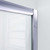 DreamLine DL-6113R-01CL Visions 32 in. D x 60 in. W x 76 3/4 in. H Sliding Shower Door in Chrome with Right Drain White Base, Backwalls