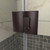 DreamLine E12330530-06 Unidoor-X 59 1/2 in. W x 30 3/8 in. D x 72 in. H Frameless Hinged Shower Enclosure in Oil Rubbed Bronze