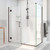 DreamLine E12330530-06 Unidoor-X 59 1/2 in. W x 30 3/8 in. D x 72 in. H Frameless Hinged Shower Enclosure in Oil Rubbed Bronze