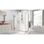 DreamLine E1243034-09 Unidoor-X 60 in. W x 34 3/8 in. D x 72 in. H Hinged Shower Enclosure in Satin Black