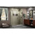 DreamLine E1243034-09 Unidoor-X 60 in. W x 34 3/8 in. D x 72 in. H Hinged Shower Enclosure in Satin Black