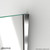 DreamLine E1280634-01 Unidoor-X 40 in. W x 34 3/8 in. D x 72 in. H Frameless Hinged Shower Enclosure in Chrome