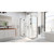 DreamLine E1281430-06 Unidoor-X 48 in. W x 30 3/8 in. D x 72 in. H Frameless Hinged Shower Enclosure in Oil Rubbed Bronze