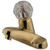 Kingston Brass Single Loop Handle 4" Centerset Lavatory Faucet - Polished Brass