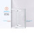 DreamLine E32334L-04 Unidoor-X 47 3/8 in. W x 34 in. D x 72 in. H Hinged Shower Enclosure in Brushed Nickel