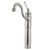 Kingston Brass Single Handle Vessel Sink Faucet with Optional Cover Plate - Brushed Nickel KB1428PL