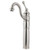Kingston Brass Single Handle Vessel Sink Faucet with Optional Cover Plate - Satin Nickel