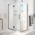 DreamLine E32430R-09 Unidoor-X 48 3/8 in. W x 30 in. D x 72 in. H Hinged Shower Enclosure in Satin Black