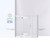 DreamLine E3261434L-01 Unidoor-X 64 in. W x 34 3/8 in. D x 72 in. H Frameless Hinged Shower Enclosure in Chrome