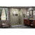 DreamLine E3300630R-04 Unidoor-X 60 in. W x 30 3/8 in. D x 72 in. H Frameless Hinged Shower Enclosure in Brushed Nickel