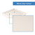 DreamLine DL-6050-22-04 Prism Lux 36 in. D x 36 in. W x 74 3/4 in. H Frameless Shower Enclosure in Brushed Nickel, Corner Drain Biscuit Base